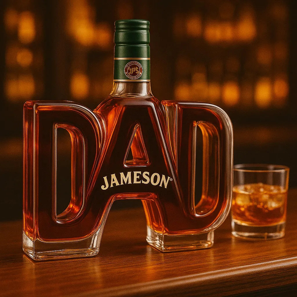 Jack Daniel's Whiskey Bottle - Father's Edition