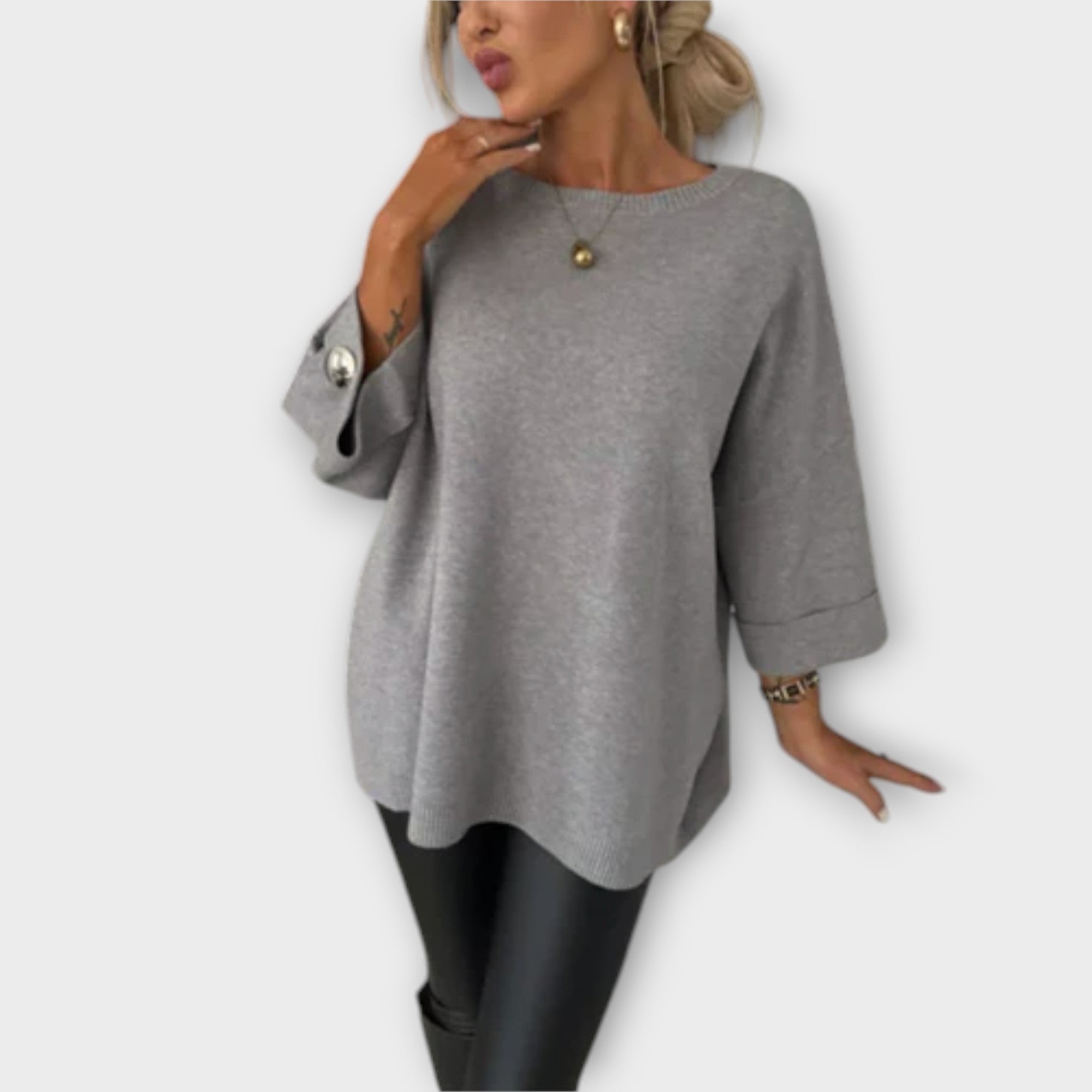 Isabella - Elegant Knitted Blouse