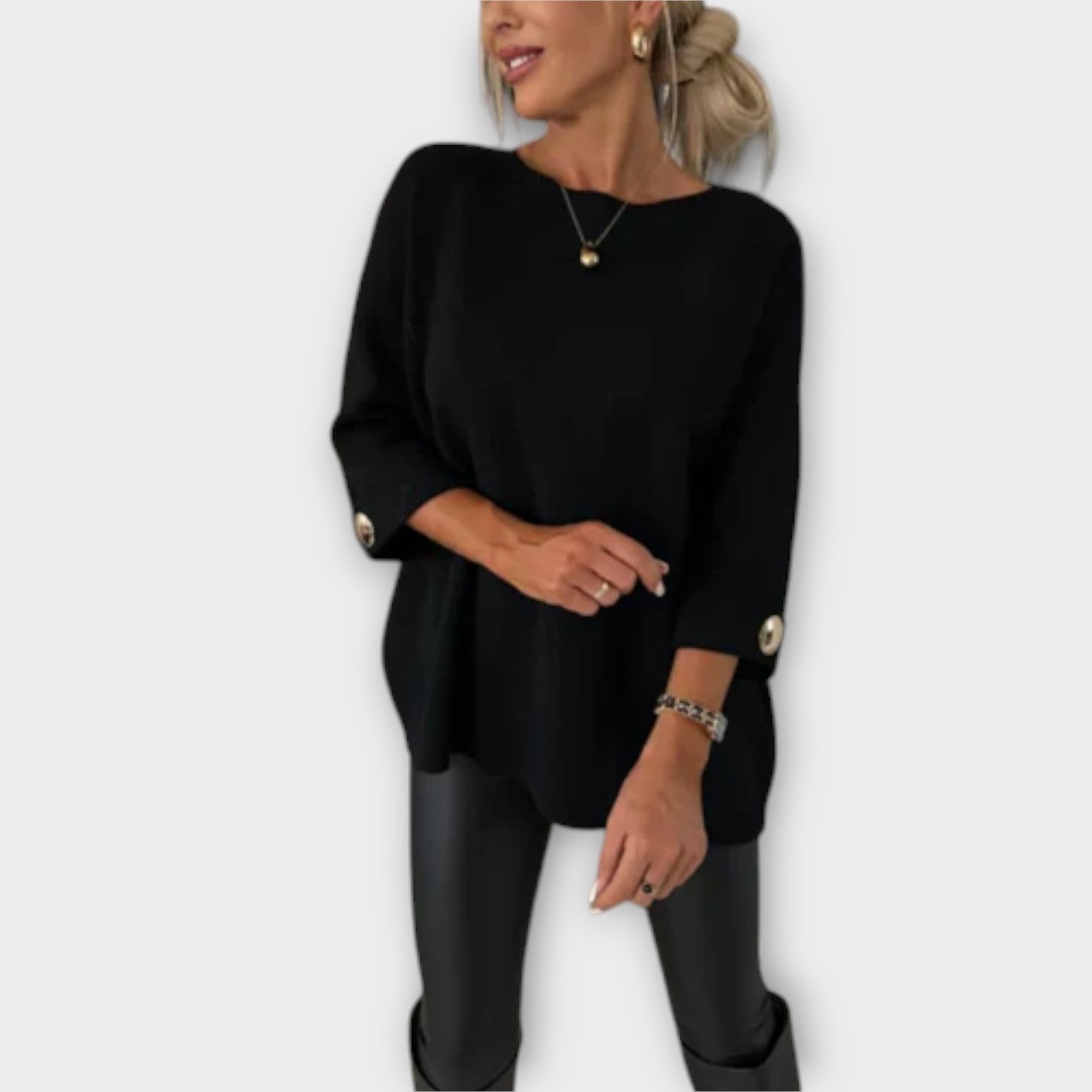 Isabella - Elegant Knitted Blouse