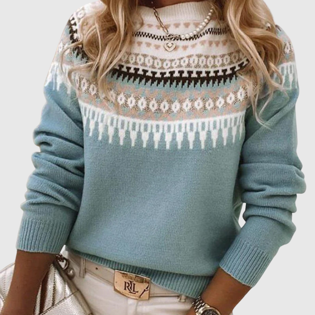 Nora | Charming Sweater with Nordic Pattern