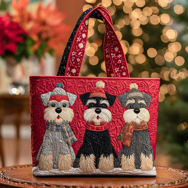 Schnauzers | Oxford Fabric Tote Bag