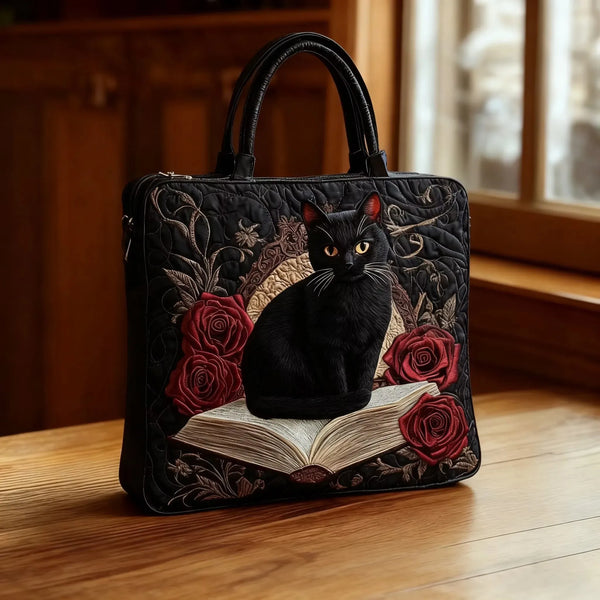 Black Cat 2 | Oxford Fabric Tote Bag