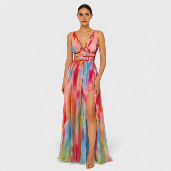 Freya - Painted Maxi Dress
