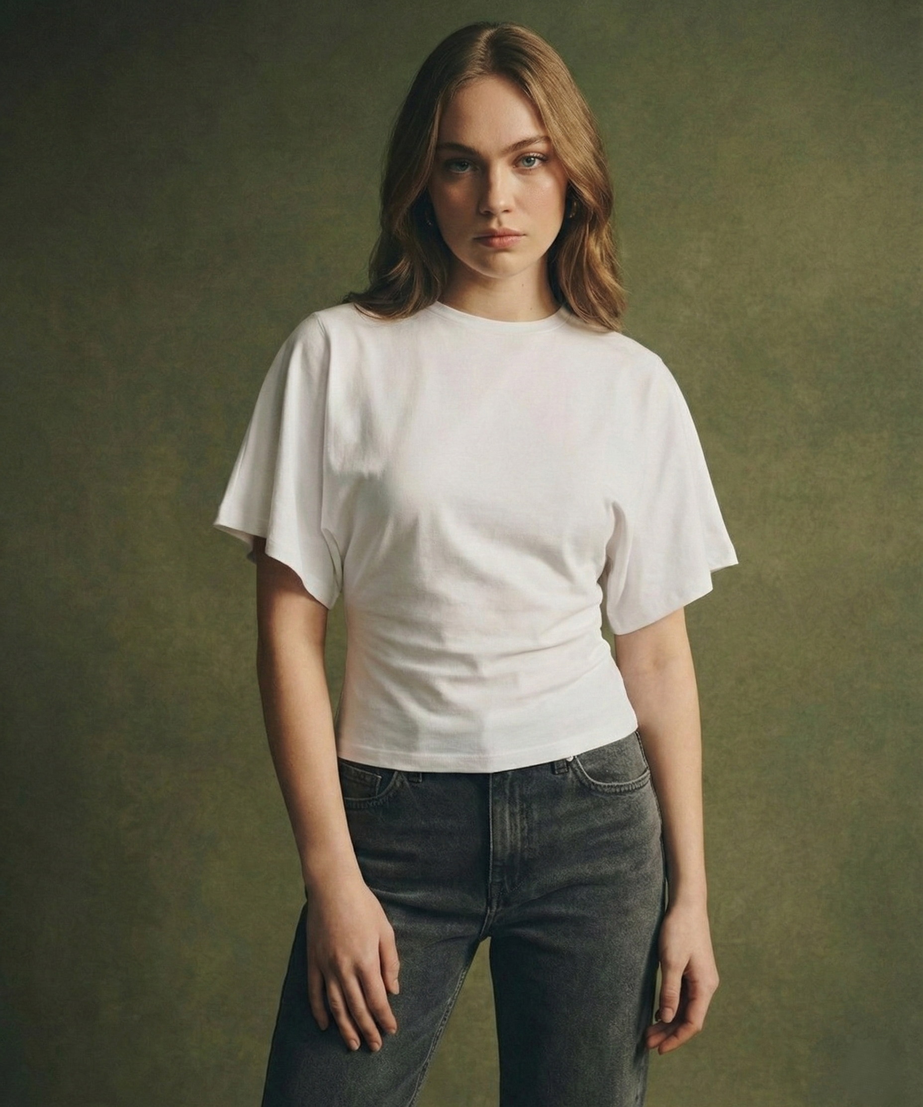 Arden Drape Cotton T-Shirt