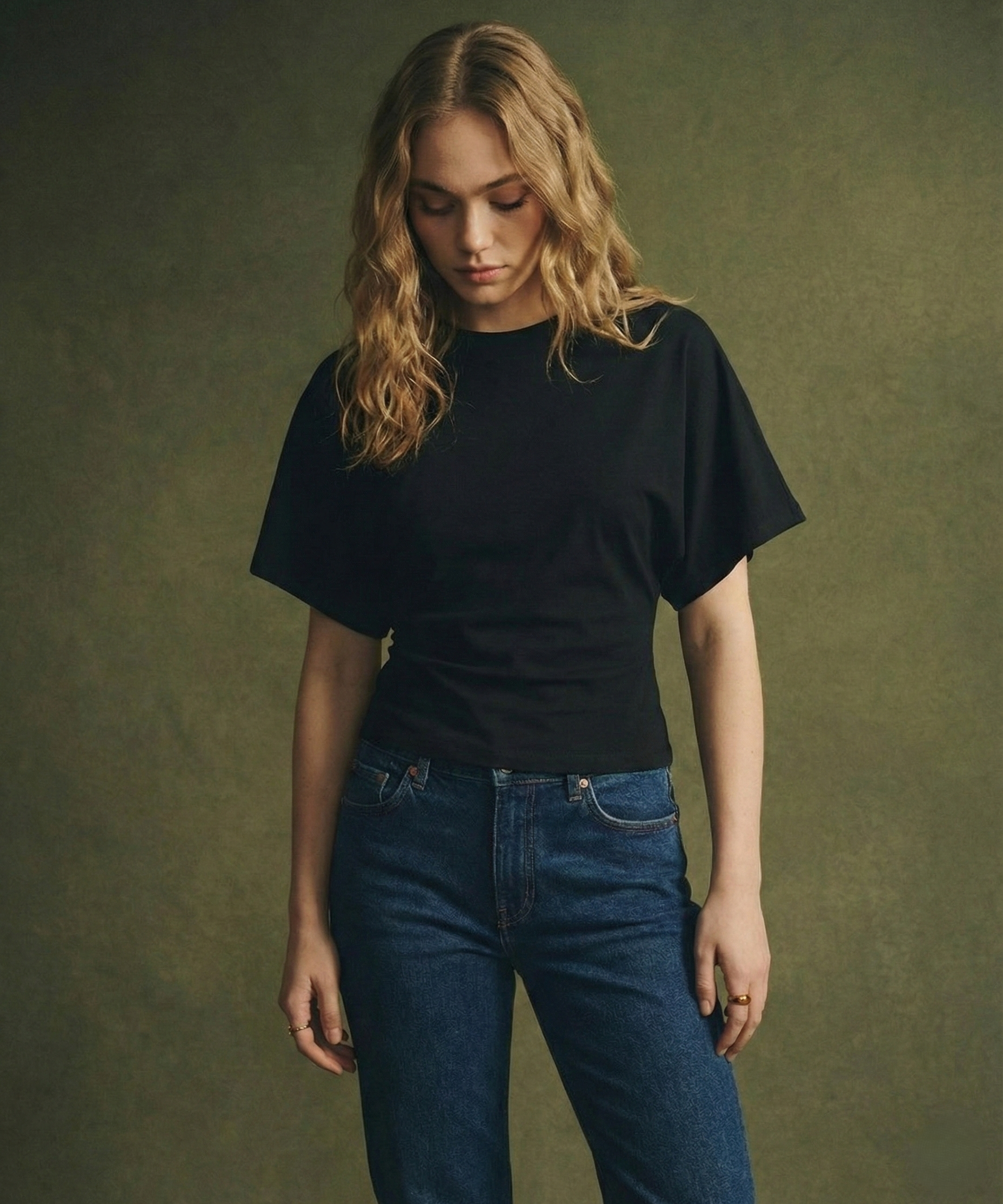 Arden Drape Cotton T-Shirt