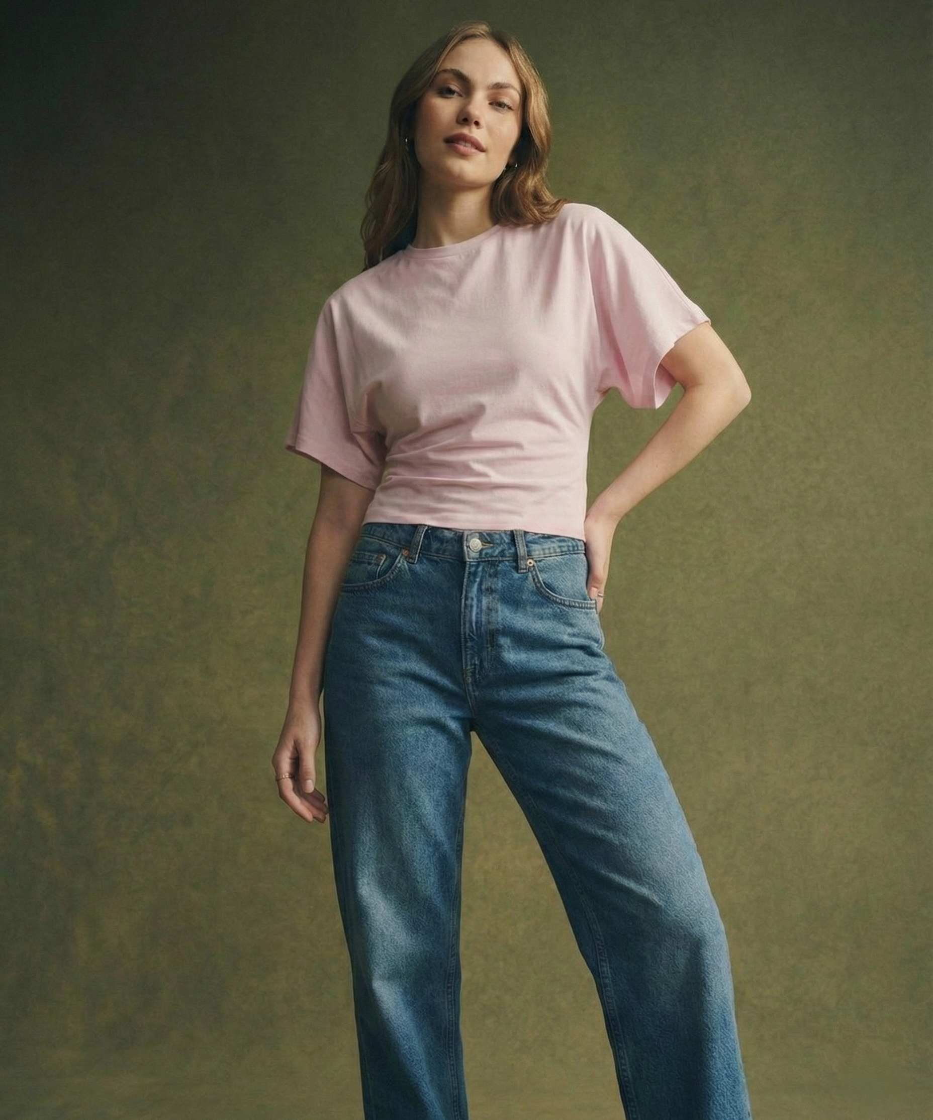 Arden Drape Cotton T-Shirt