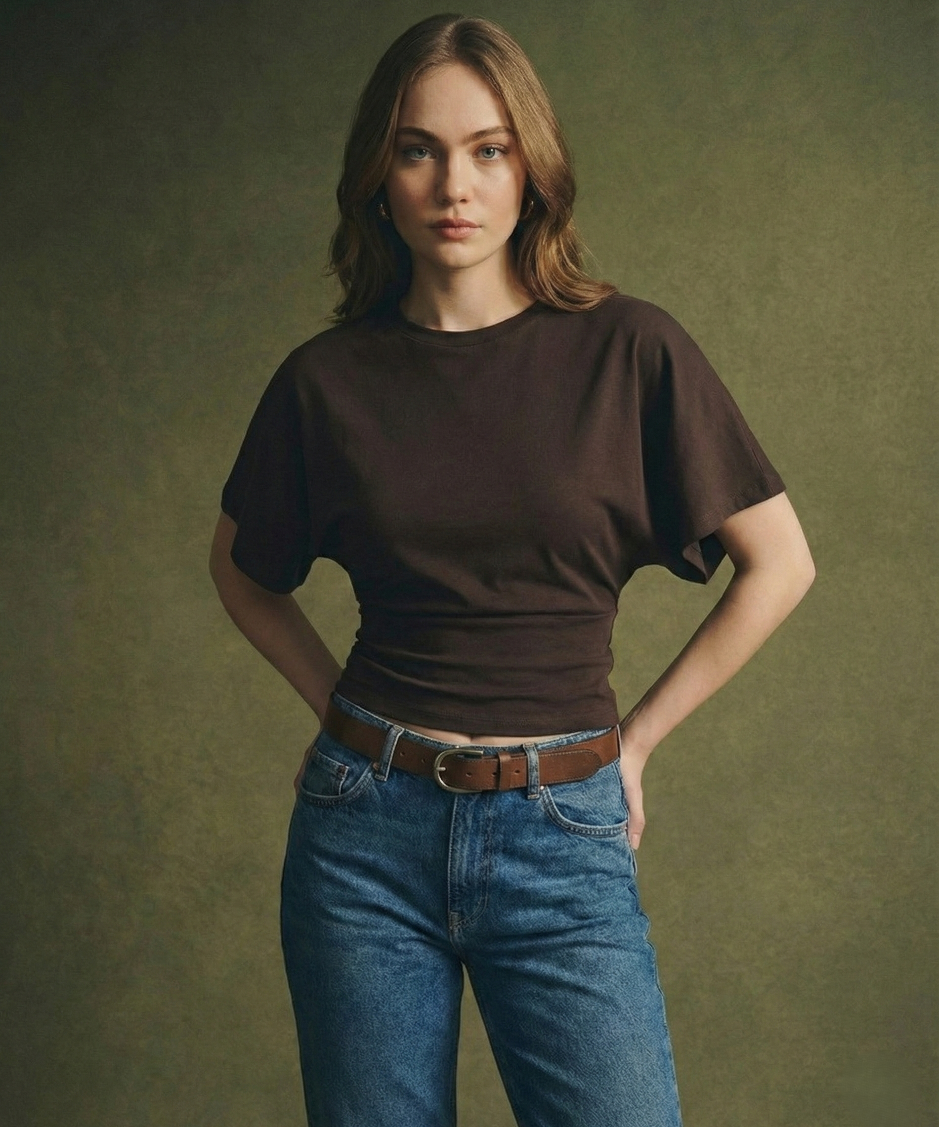 Arden Drape Cotton T-Shirt