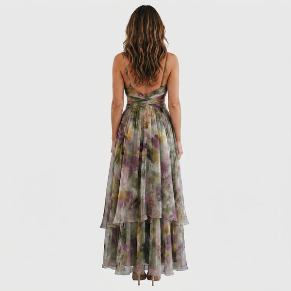 Verity - Long Dress with Floral Print