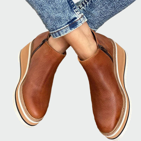 Leather Inkas Shoes