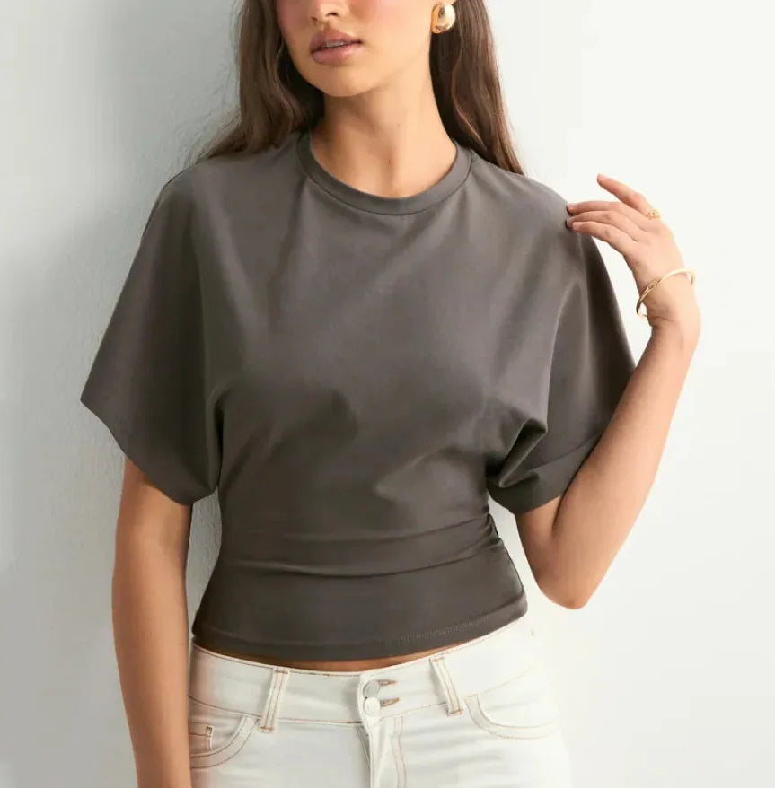 Arden Drape Cotton T-Shirt