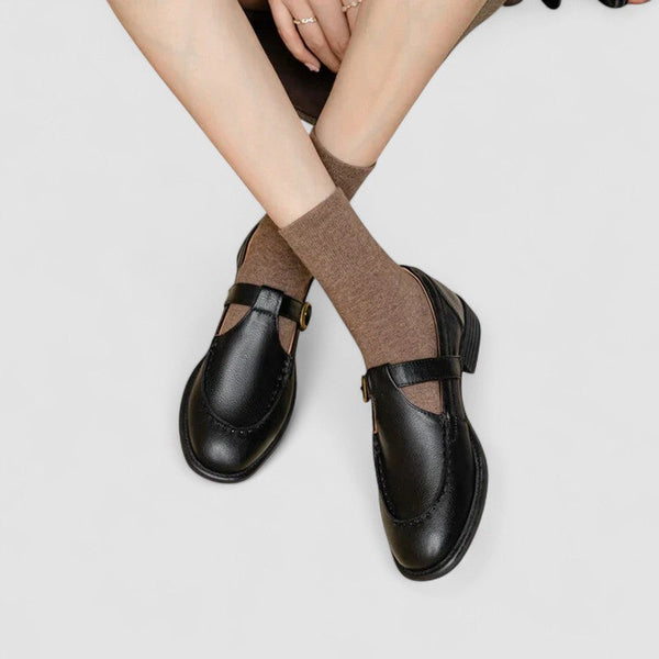 Zhelynne | Orthopedic Mary Jane Shoes with Square Toe
