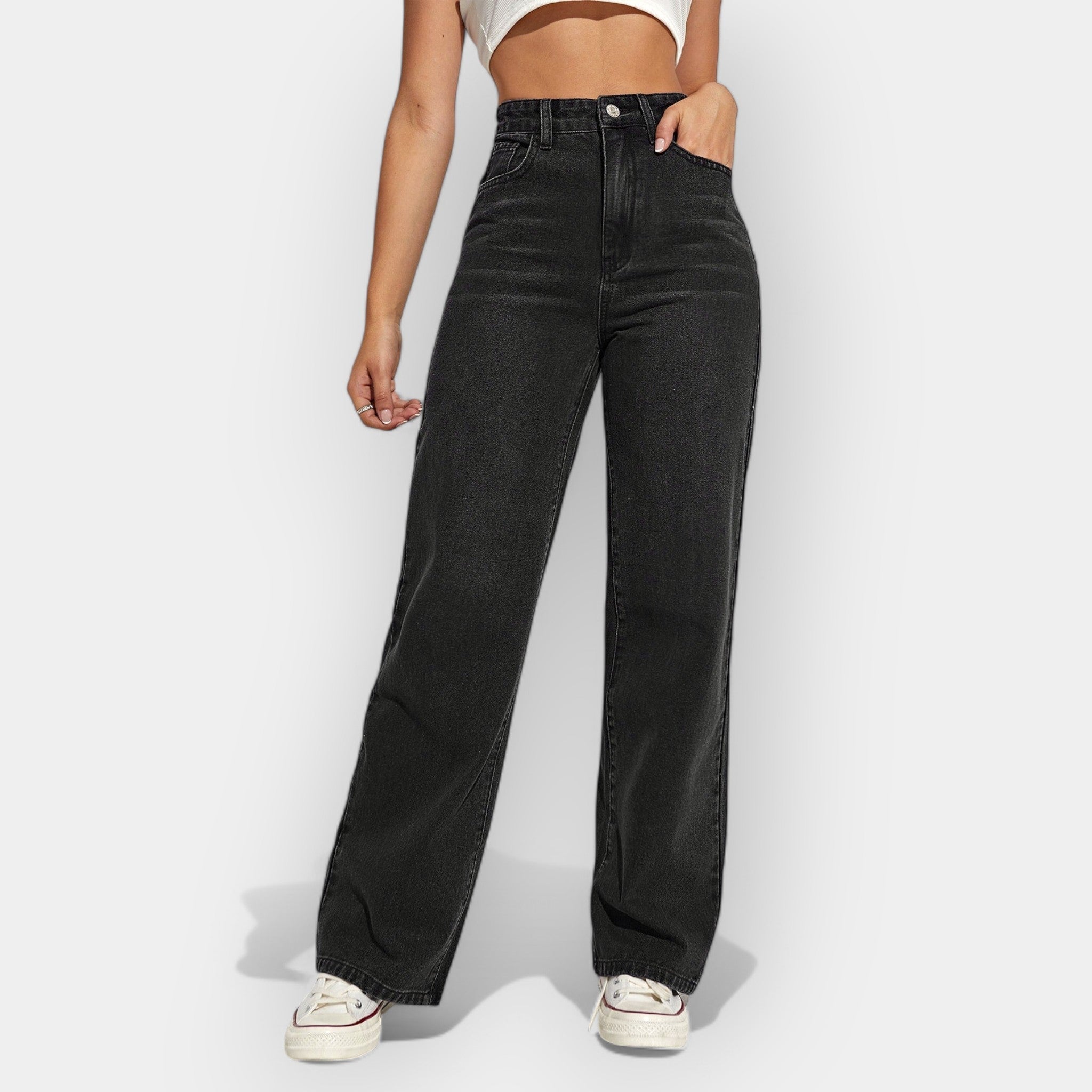 Magdaléna Sophisticated Straight Jeans All-Day Comfort