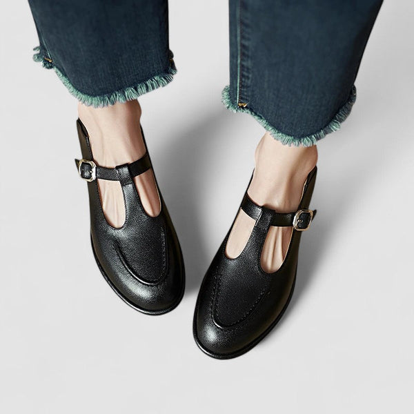 Ariyzzah | Ortho Mary Jane Shoes with Low Heel
