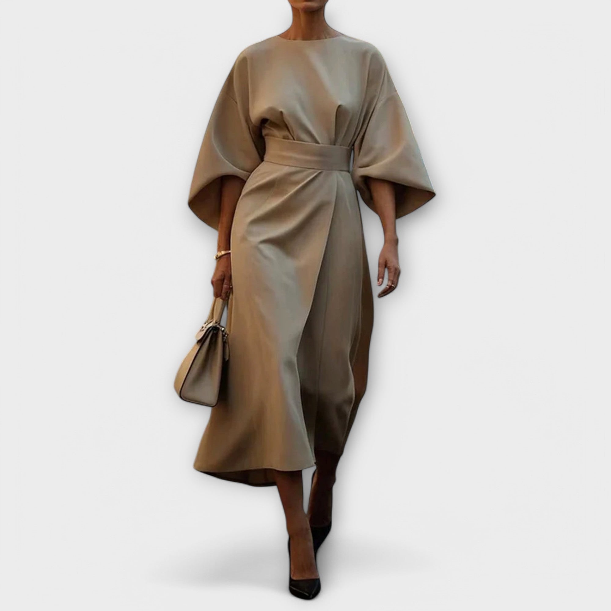 Sonia - Elegant Dress with Sleeves