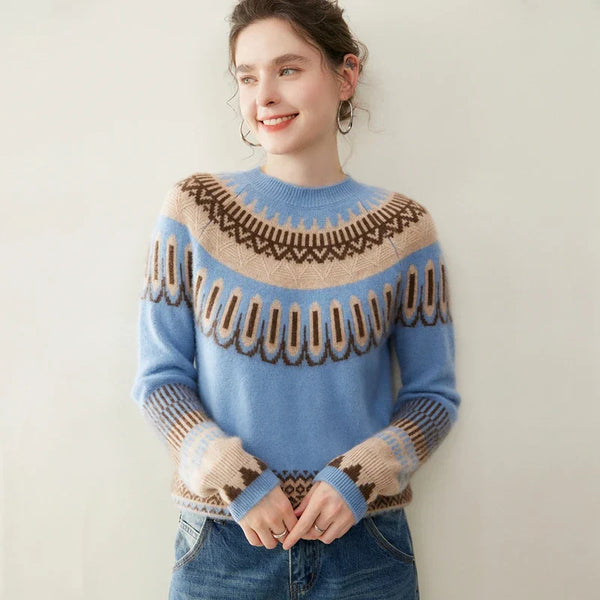 Isla Fair Isle Cashmere Sweater