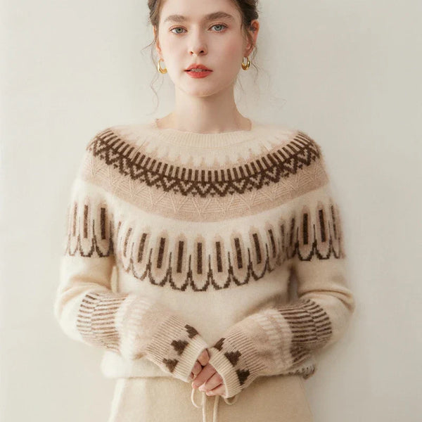 Isla Fair Isle Cashmere Sweater