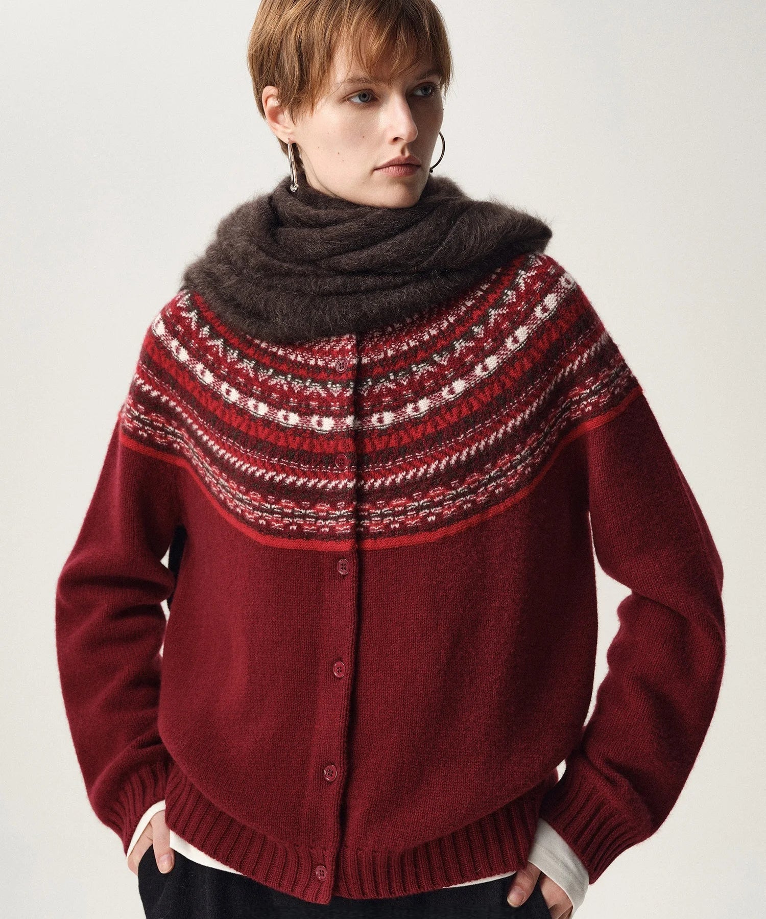 Sigrid Fair Isle Cardigan