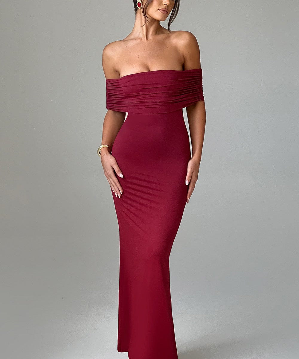 Tindra | Refined Bardot Maxi Dress