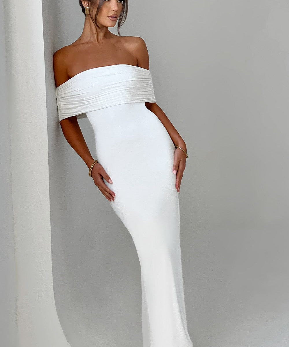 Tindra | Refined Bardot Maxi Dress