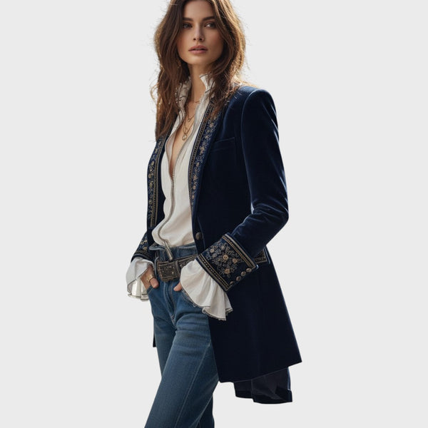 Nuria - Elegant Velvet Jacket