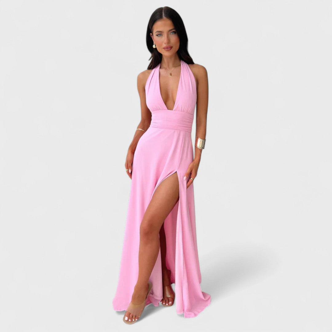 Elenor - Long summer dress that accentuates the silhouette