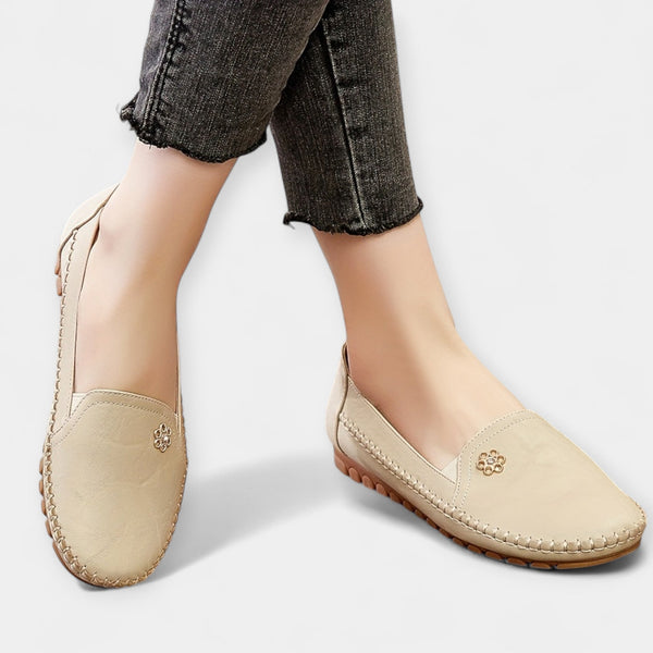 Karolína Sophisticated Linen Slip-On Sneakers Everyday