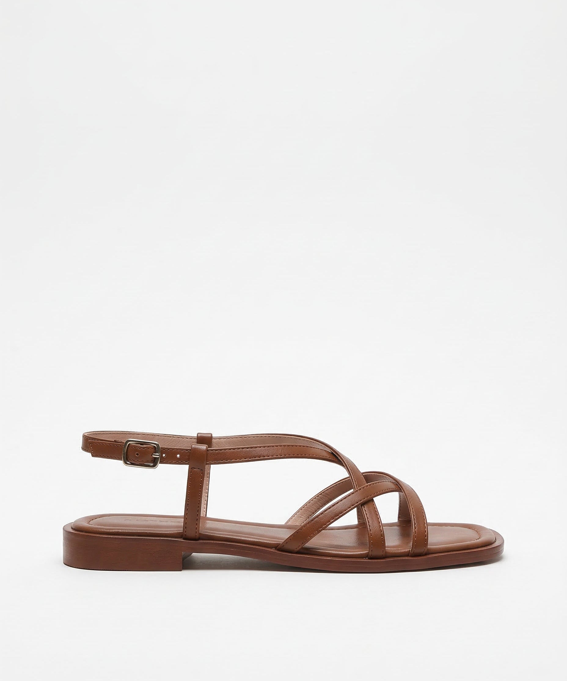 Vittoria Italian Leather Strap Sandals