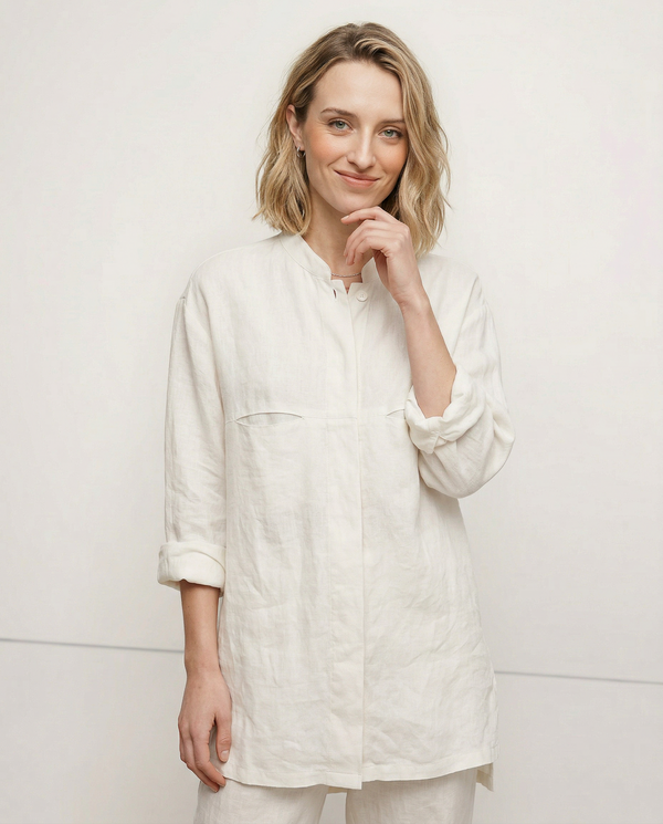 Linen Shirt with Collar Madeline