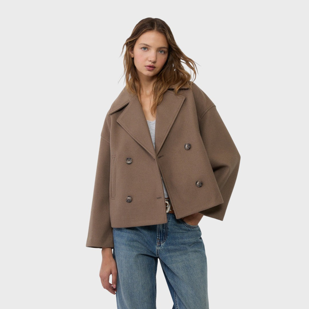 Kateřina | Double-breasted Short Jacket