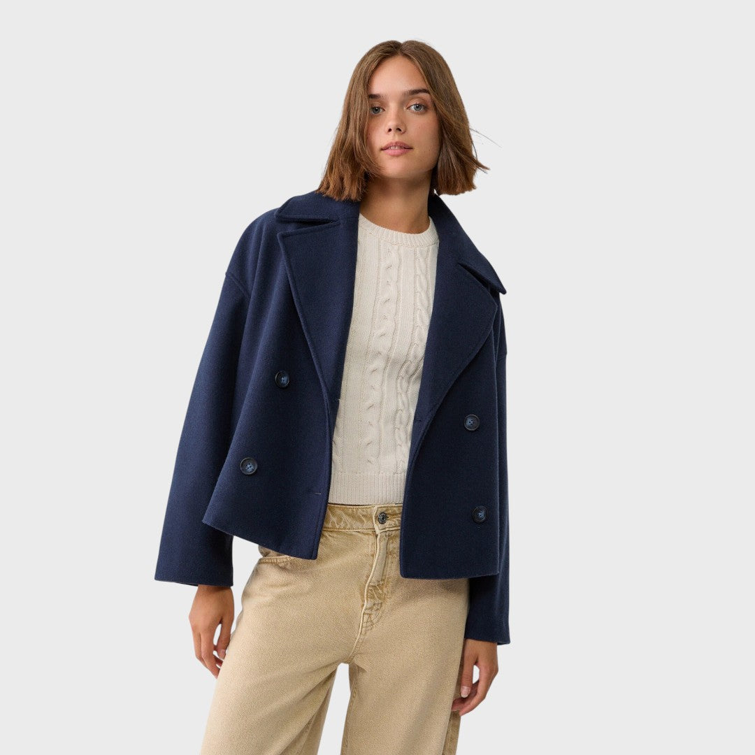 Kateřina | Double-breasted Short Jacket