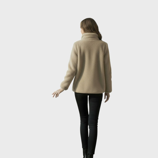 Mila | Luxury Plush Zip Jacket